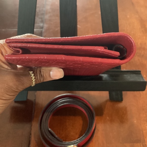 ❤️💛❤️Authentic GUCCI Guccissma Clutch/Crossbody & Matching Belt❤️💛❤️ - Picture 8 of 16